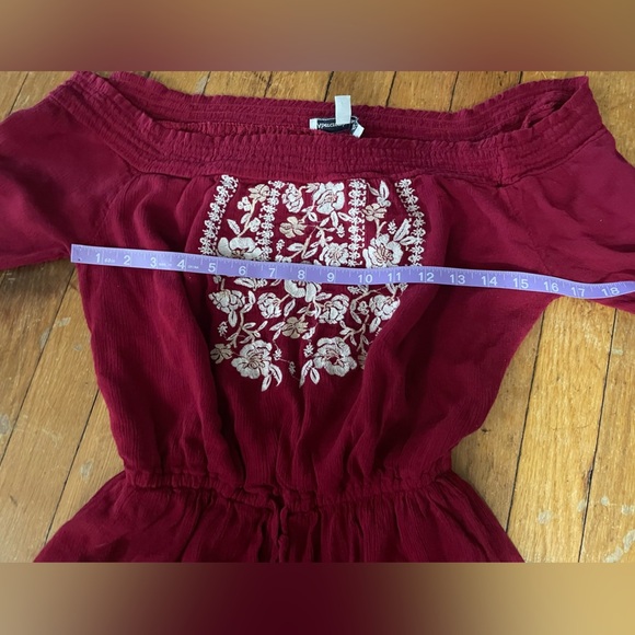 Abercrombie and Fitch peasant boho Romper size M - Picture 8 of 10